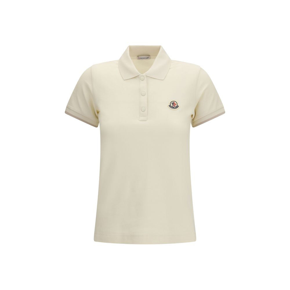 Beige Cotton Polo Shirt