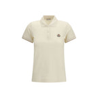 Beige Cotton Polo Shirt