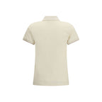 Beige Cotton Polo Shirt