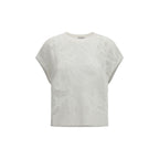 White Linen T-Shirt