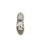 Gray Calf Leather Bos Taurus Sneakers