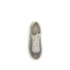 Gray Calf Leather Bos Taurus Sneakers
