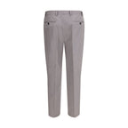 Gray Cotton Dress Pants