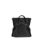 Black Calf Leather Bos Taurus Handbag