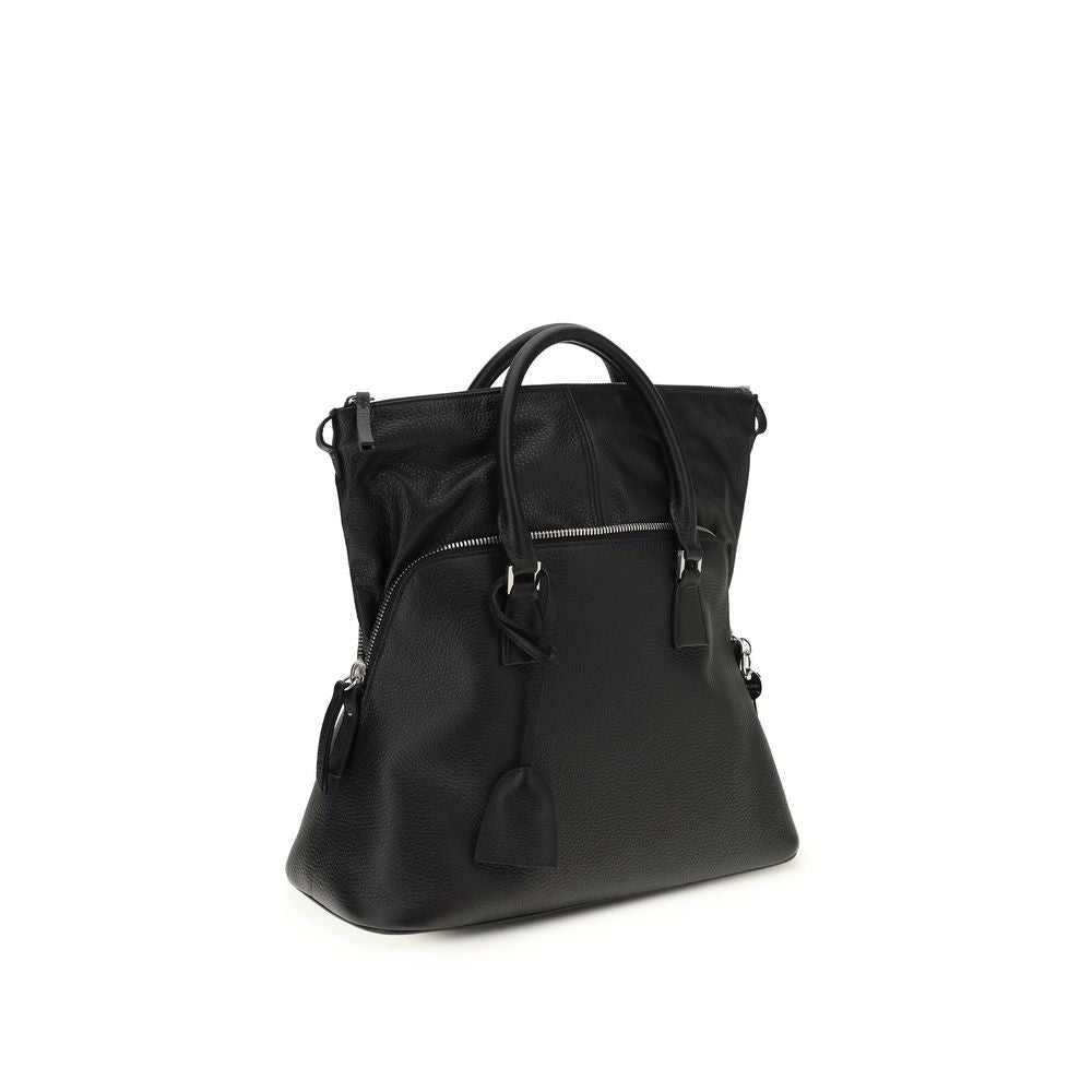 Black Calf Leather Bos Taurus Handbag