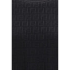 Black Viscose T-Shirt