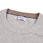 Bicolor Cashmere Sweater
