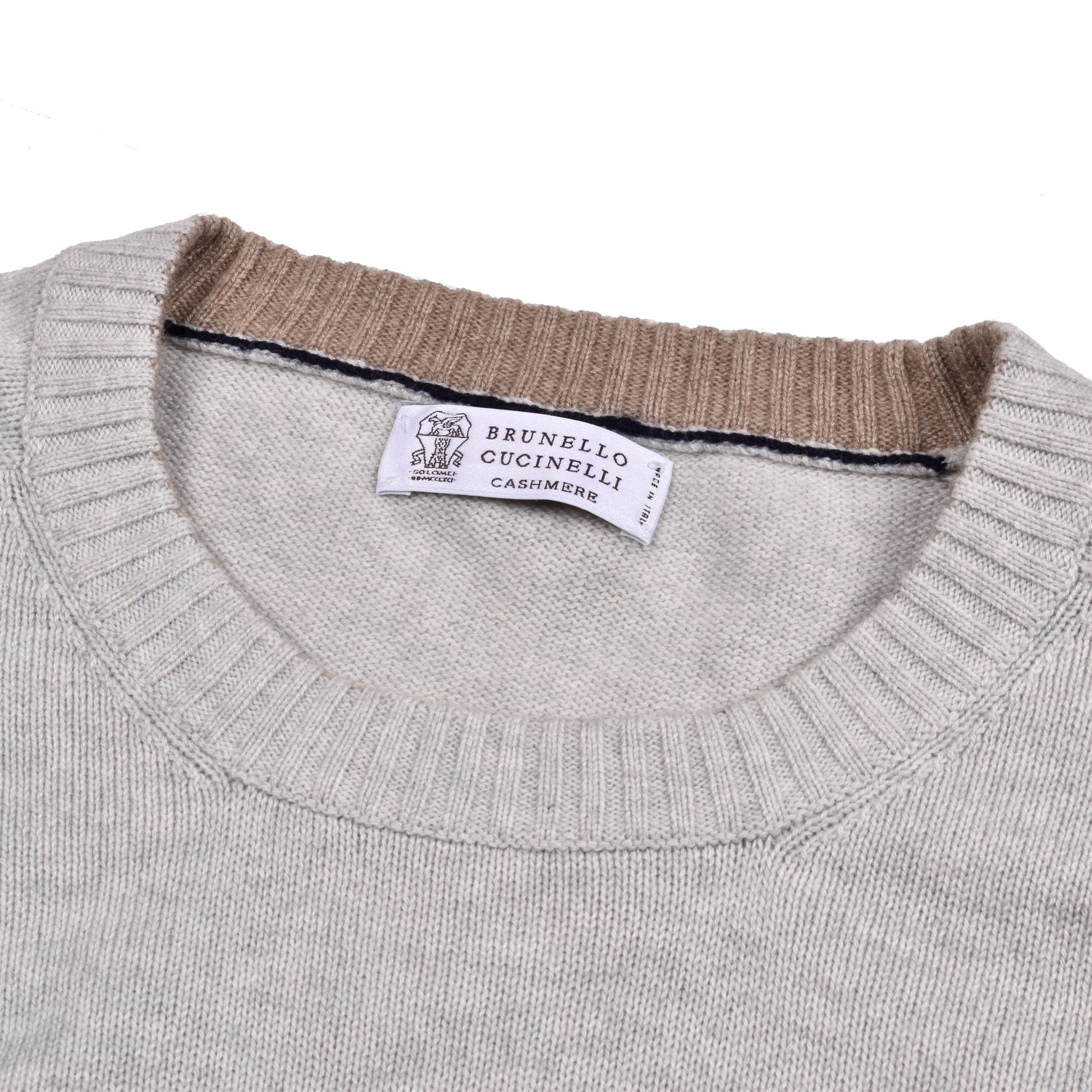 Bicolor Cashmere Sweater