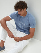 Bicolor Cotton T-Shirt
