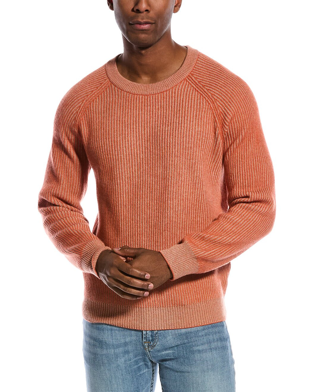 Bicolor Cashmere Sweater