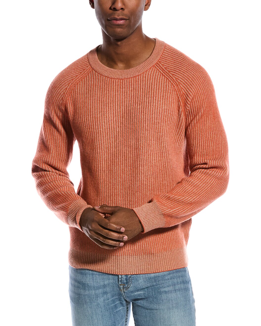 Bicolor Cashmere Sweater