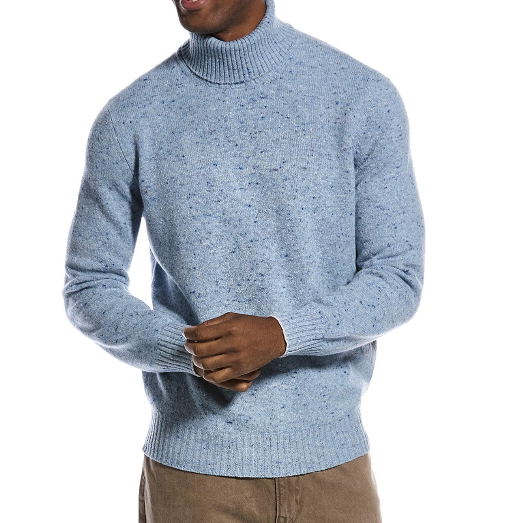 Light Blue Wool Sweatshirt