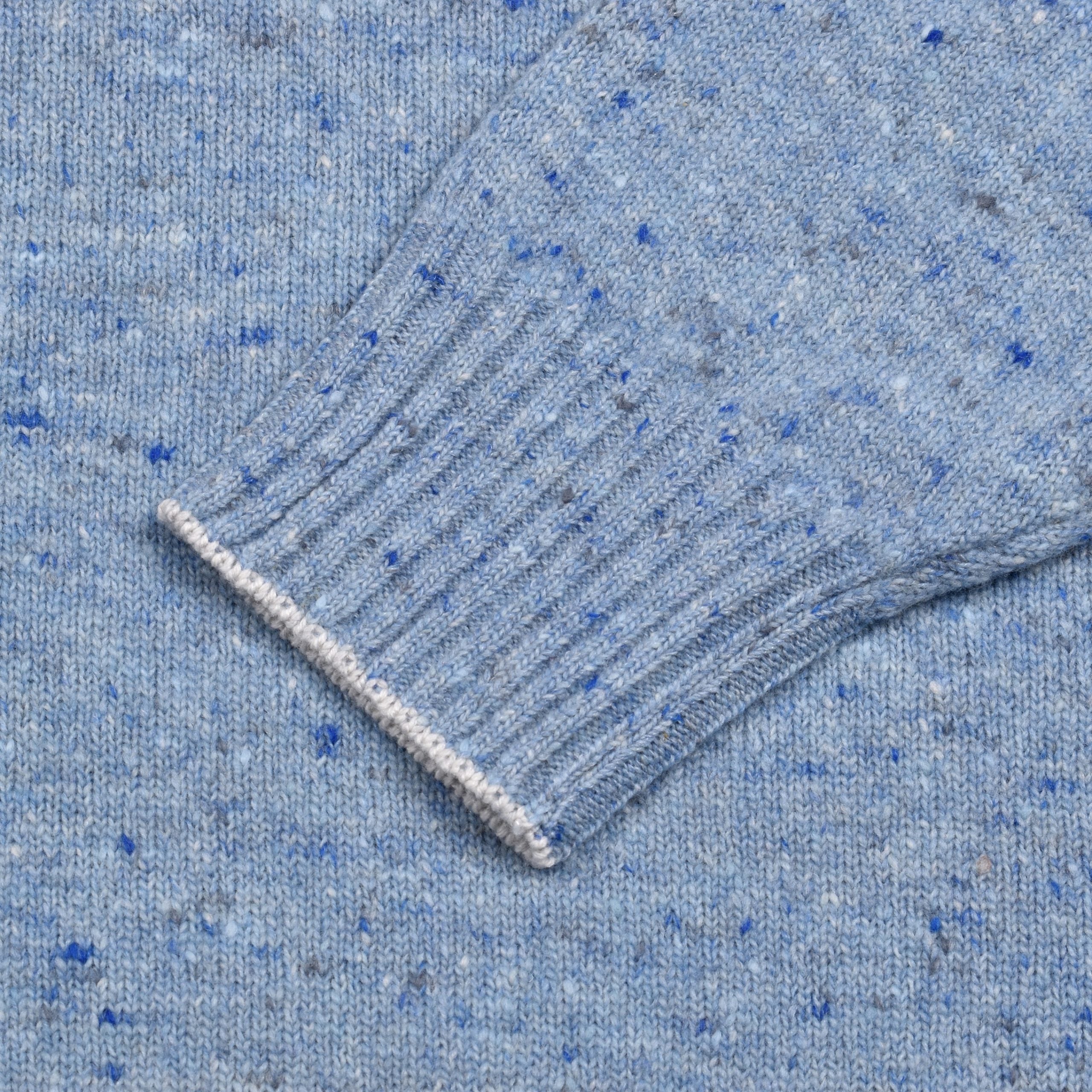 Light Blue Wool Sweatshirt