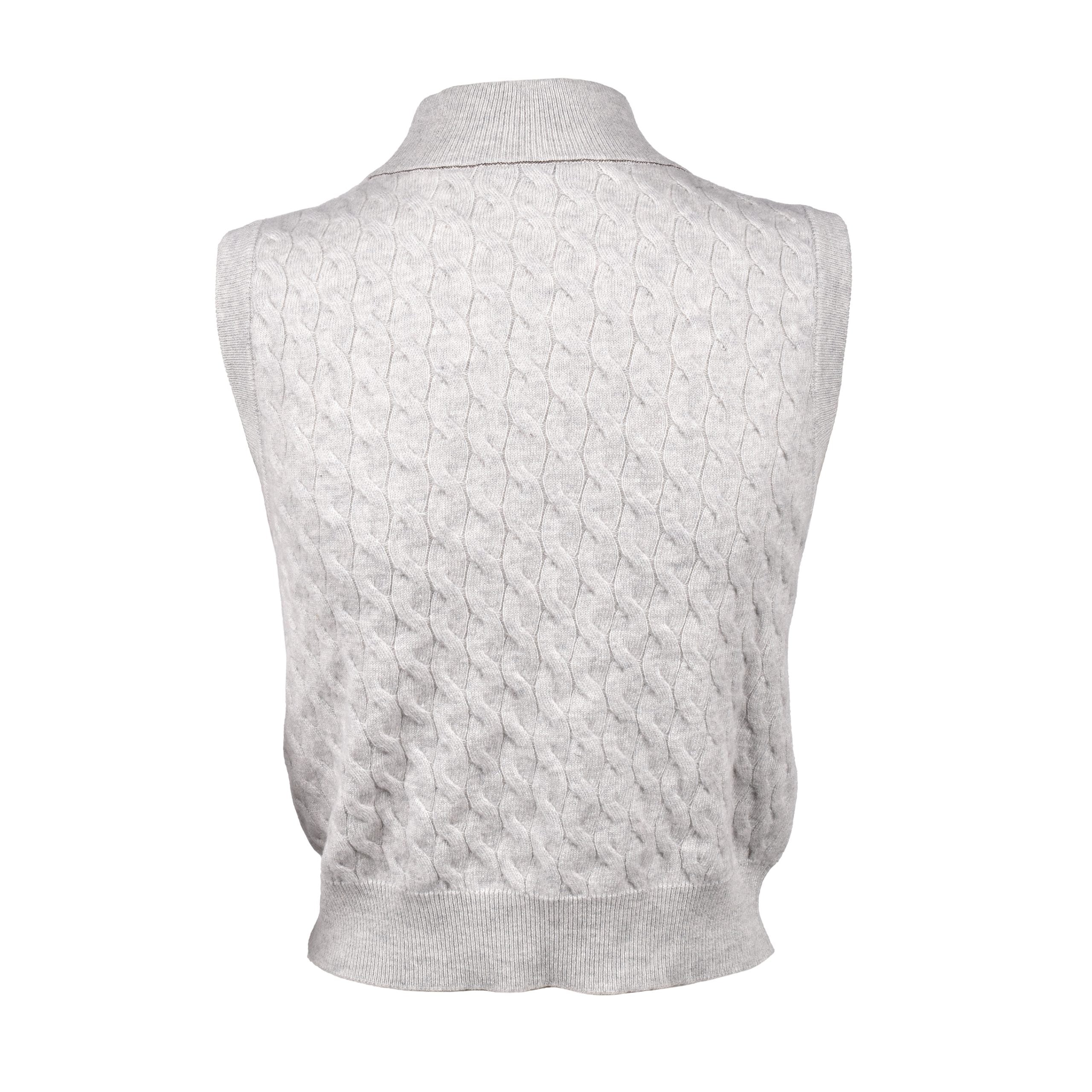 Gray Cashmere Sweater