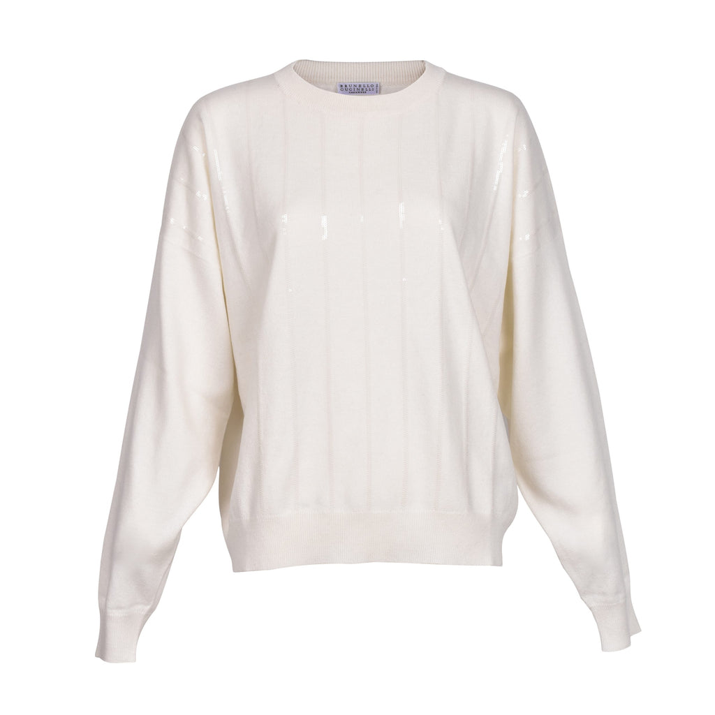White Cashmere Sweater
