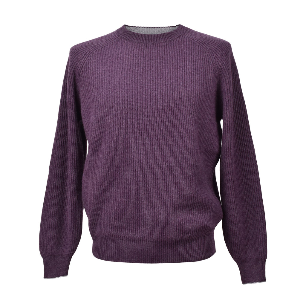 Purple Cashmere Sweater