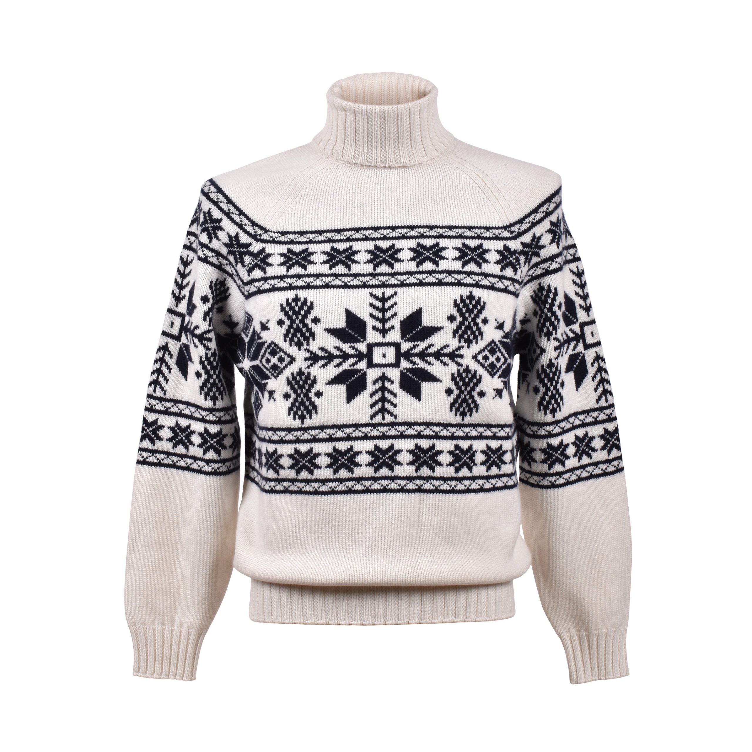 Bicolor Cashmere Sweater