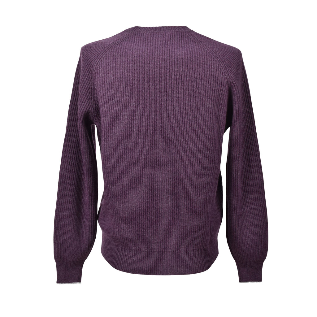 Purple Cashmere Sweater