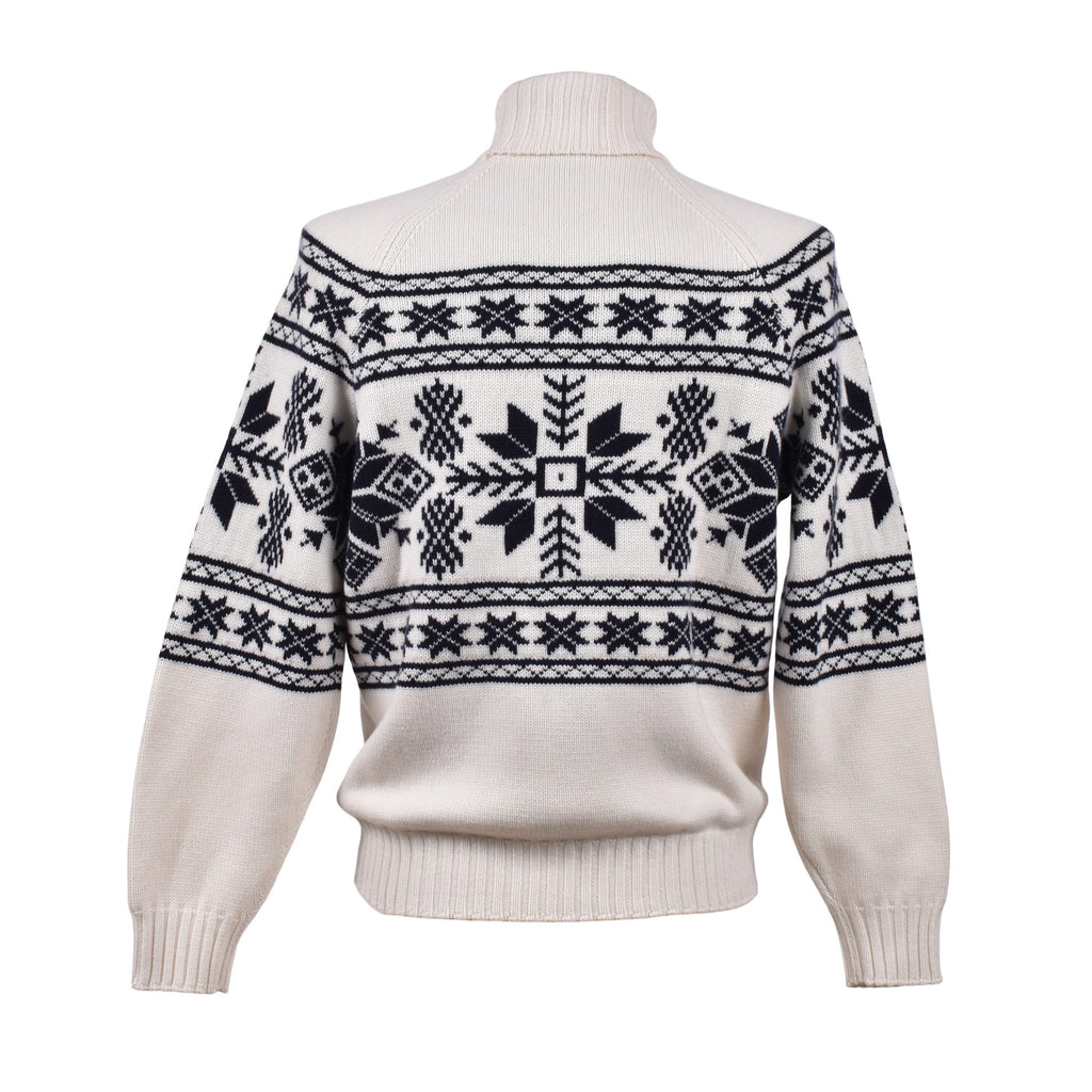 Bicolor Cashmere Sweater