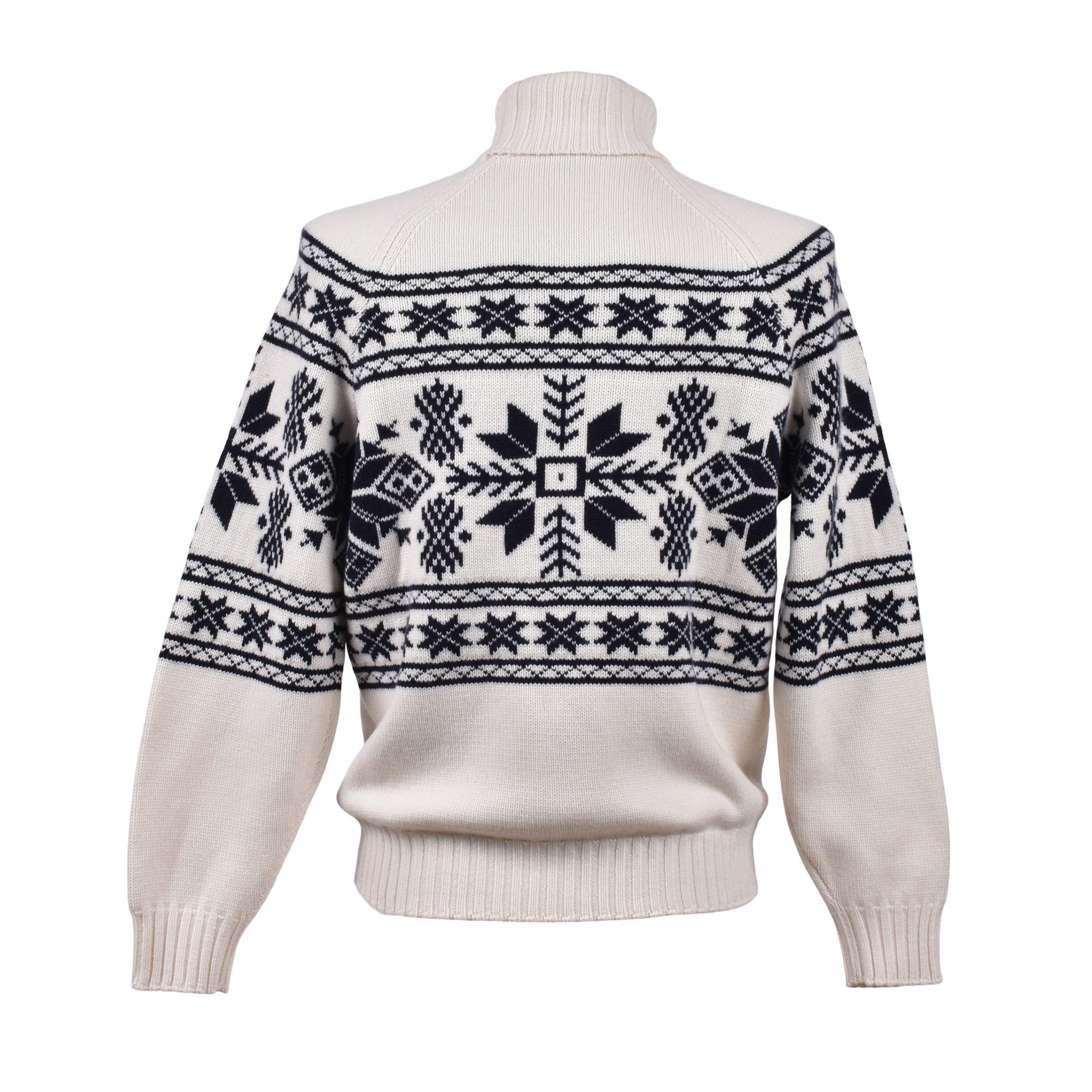 Bicolor Cashmere Sweater