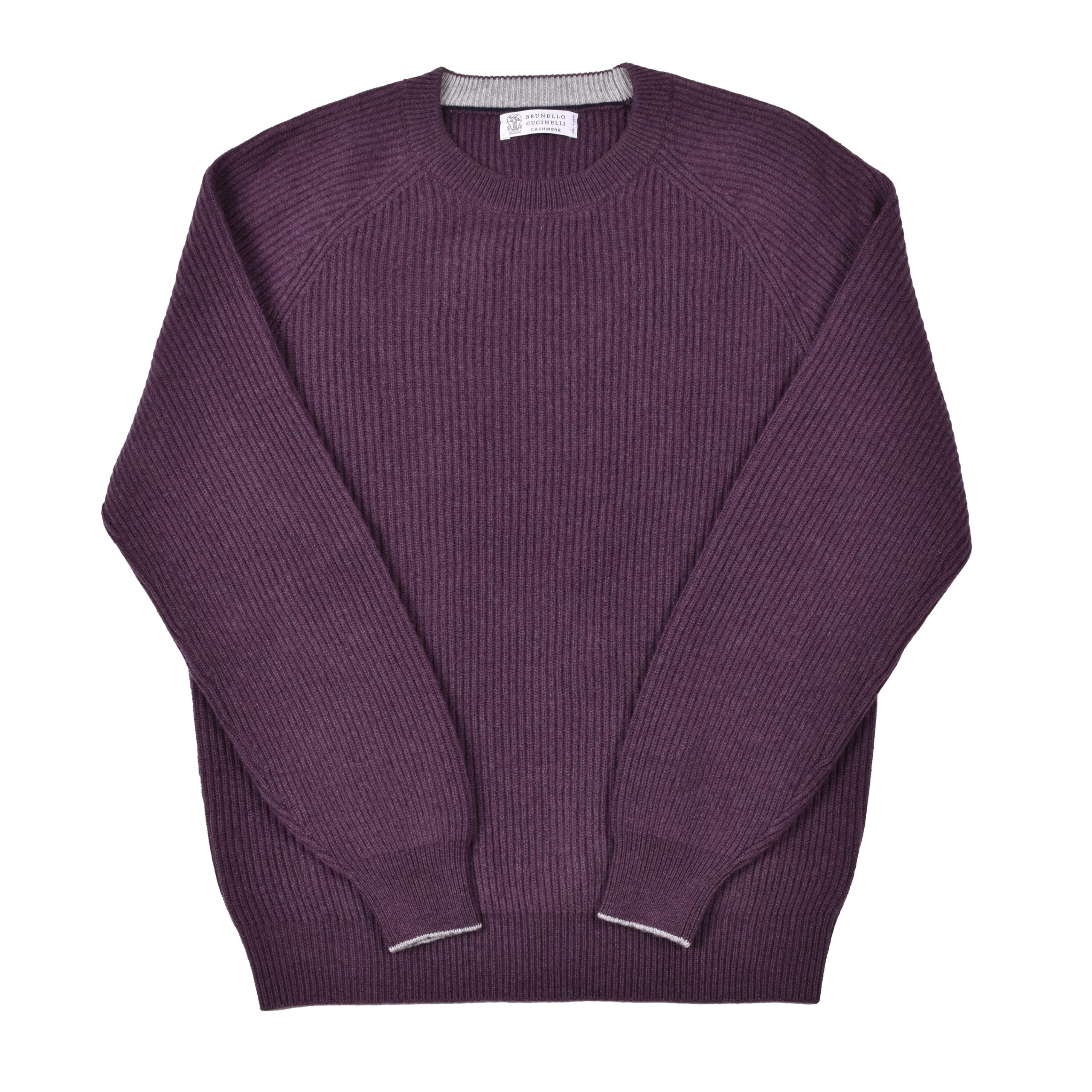 Purple Cashmere Sweater