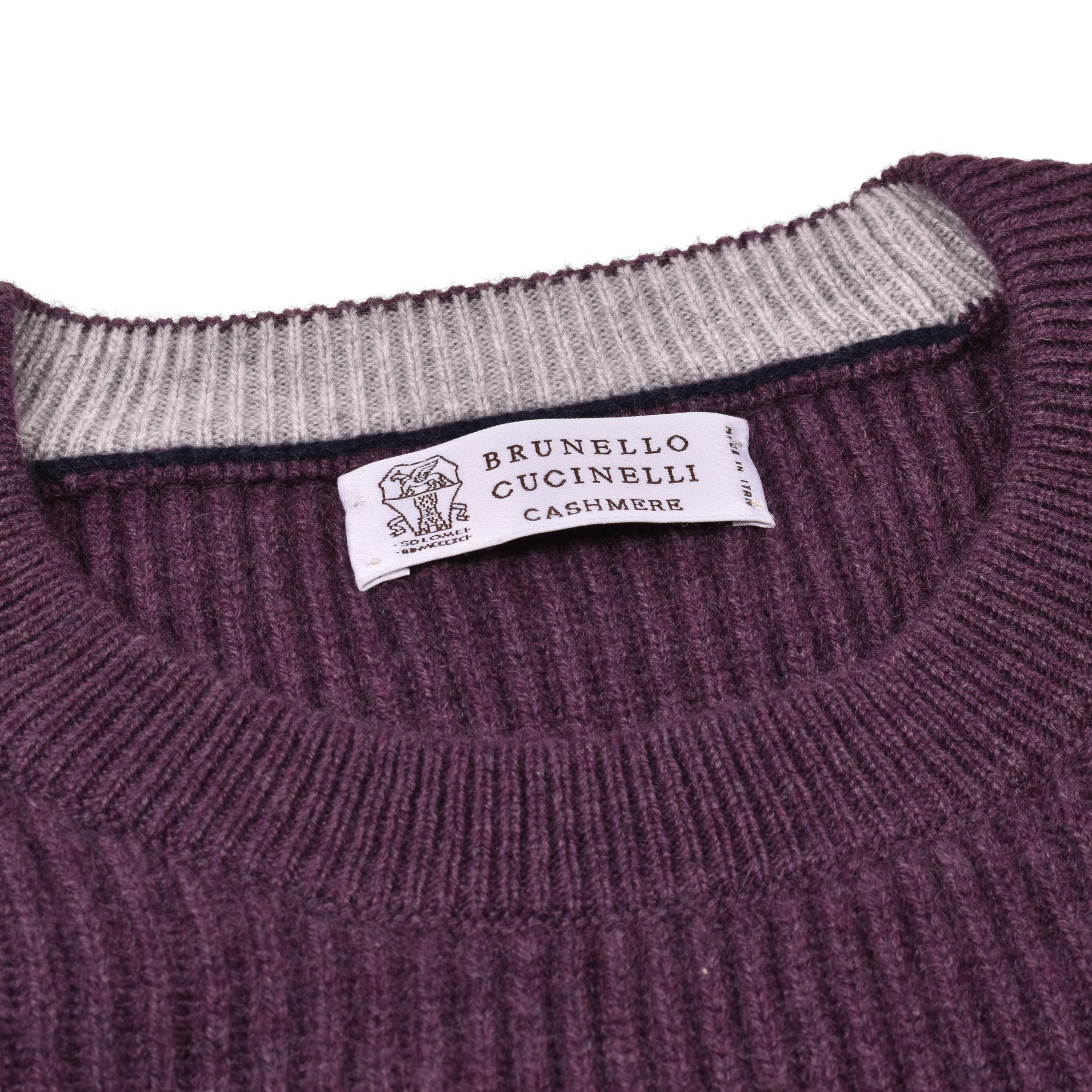 Purple Cashmere Sweater