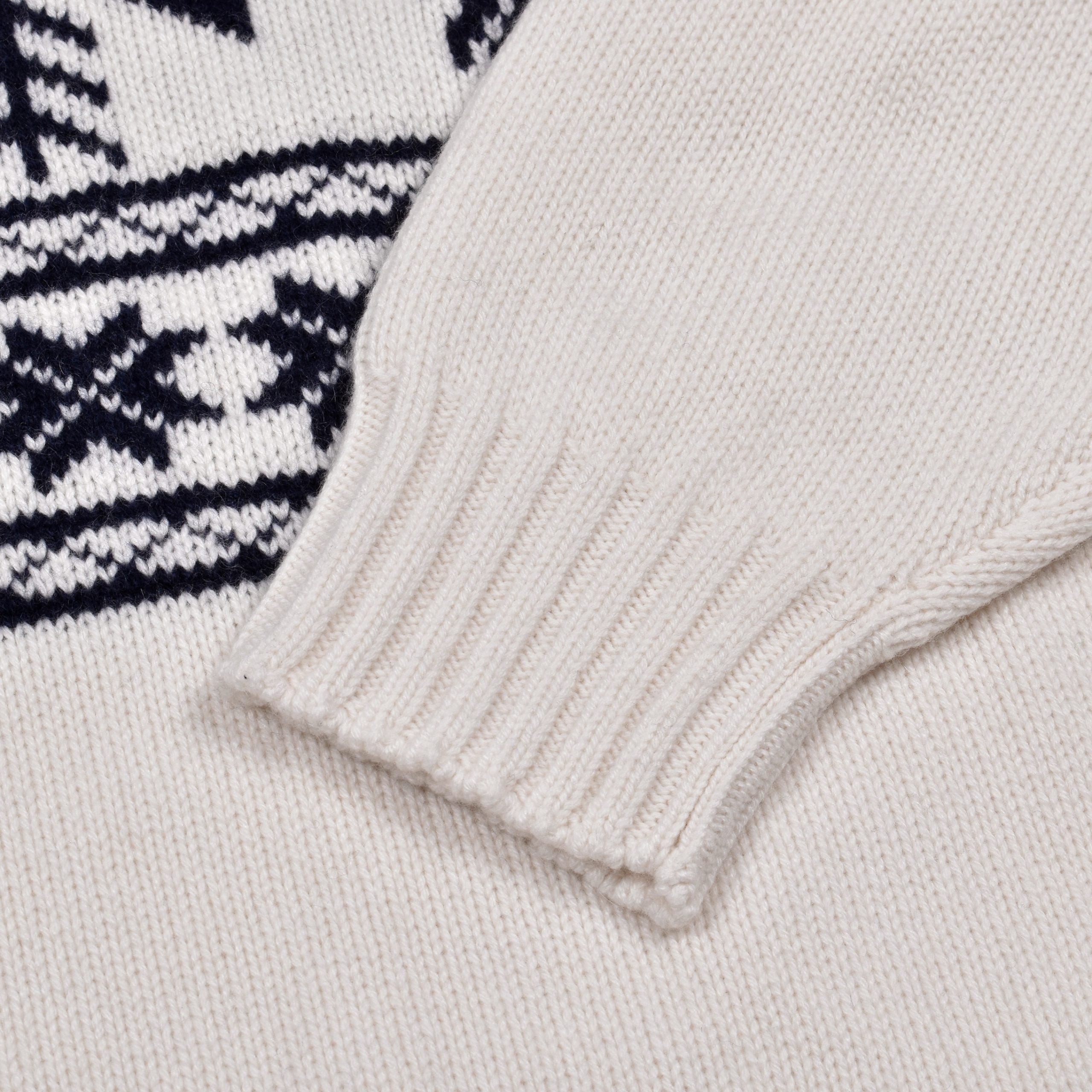 Bicolor Cashmere Sweater