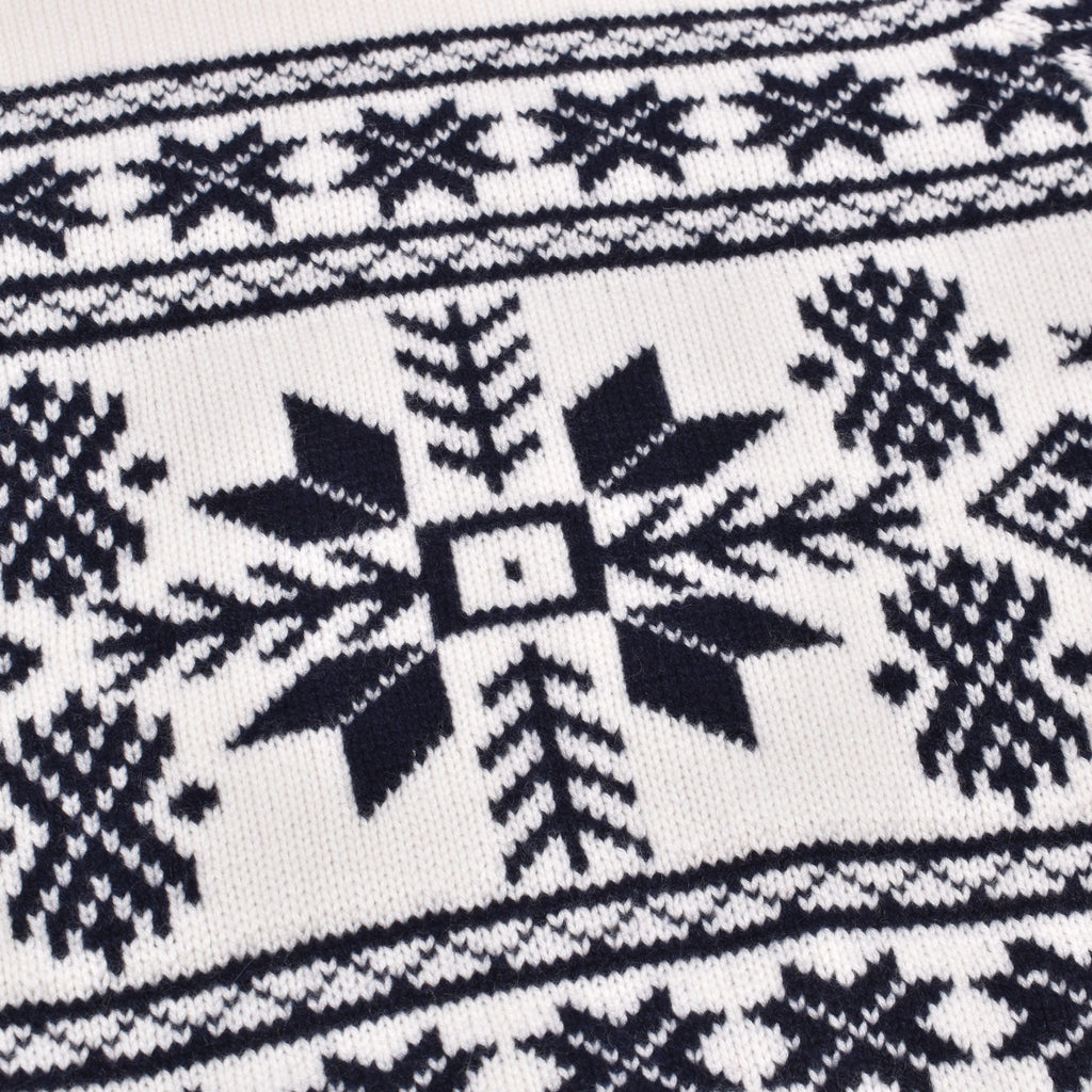 Bicolor Cashmere Sweater