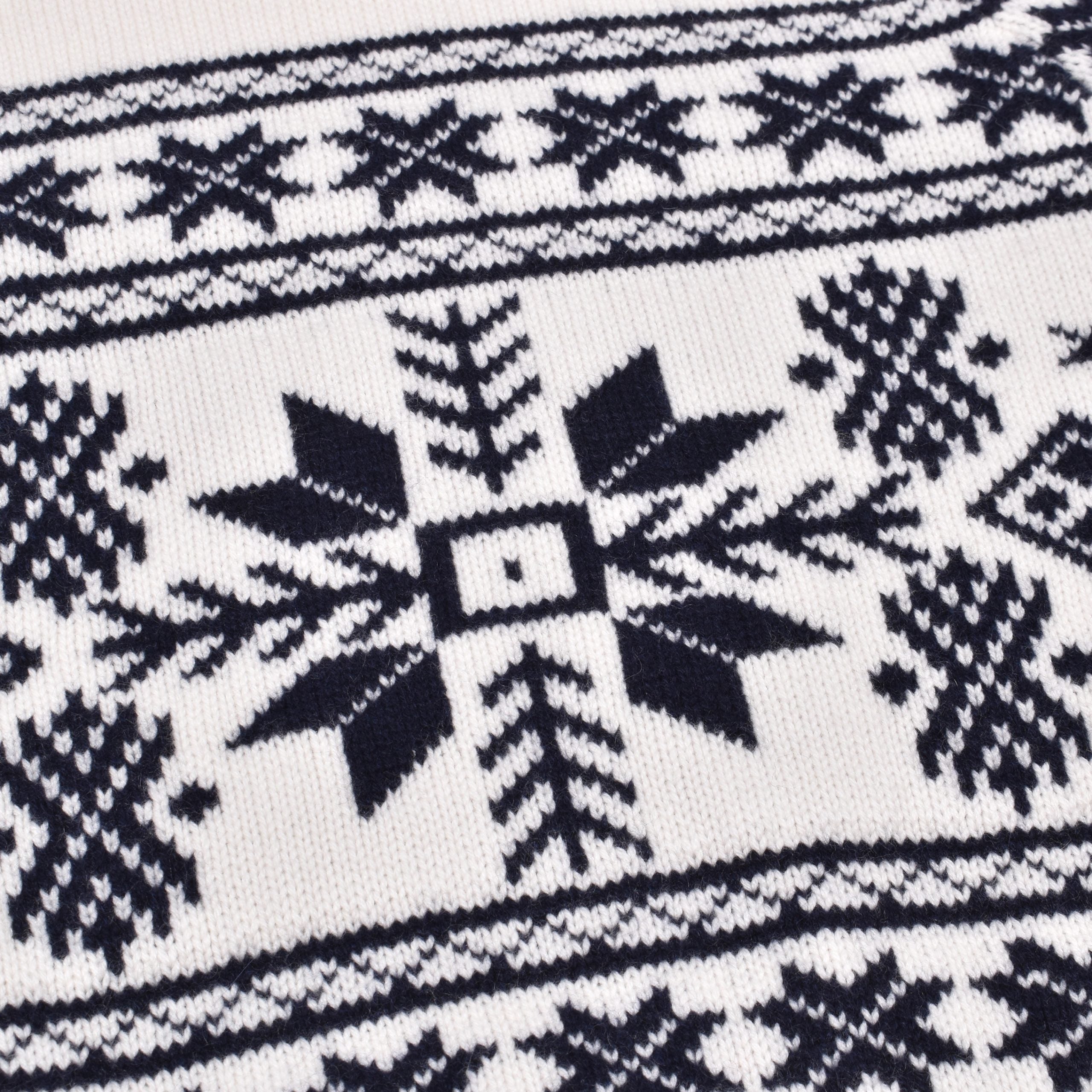 Bicolor Cashmere Sweater