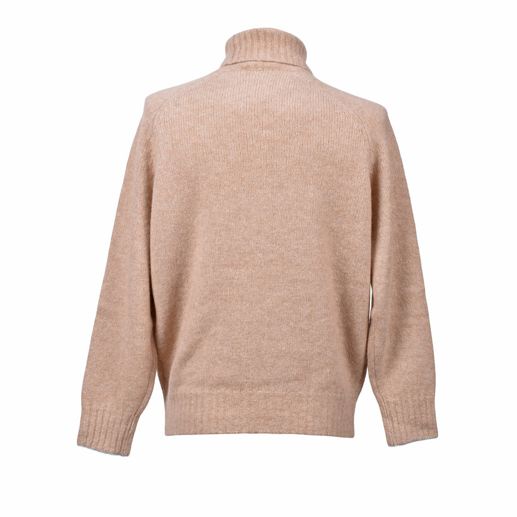 Bicolor Polyamide Turtleneck