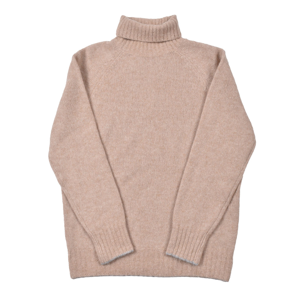Bicolor Polyamide Turtleneck