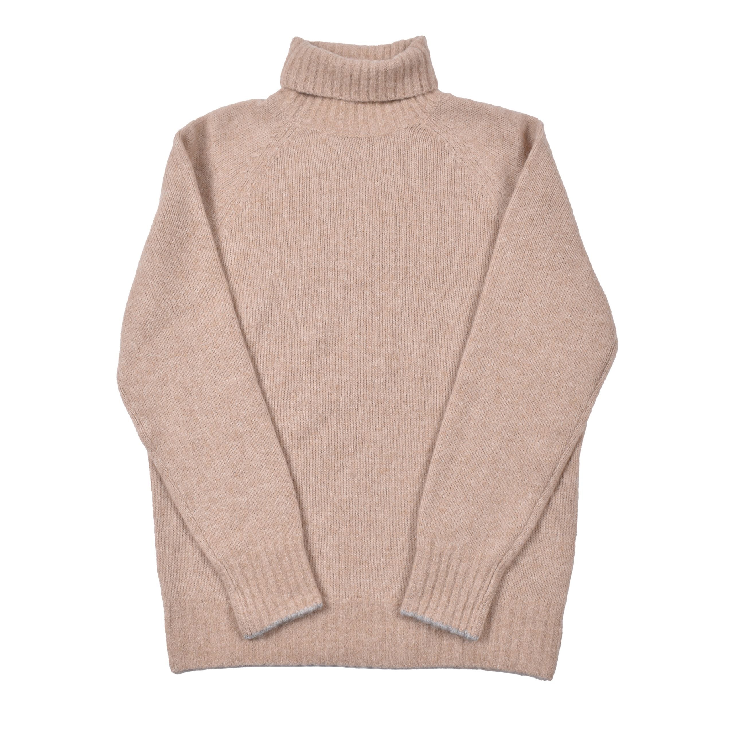 Bicolor Polyamide Turtleneck
