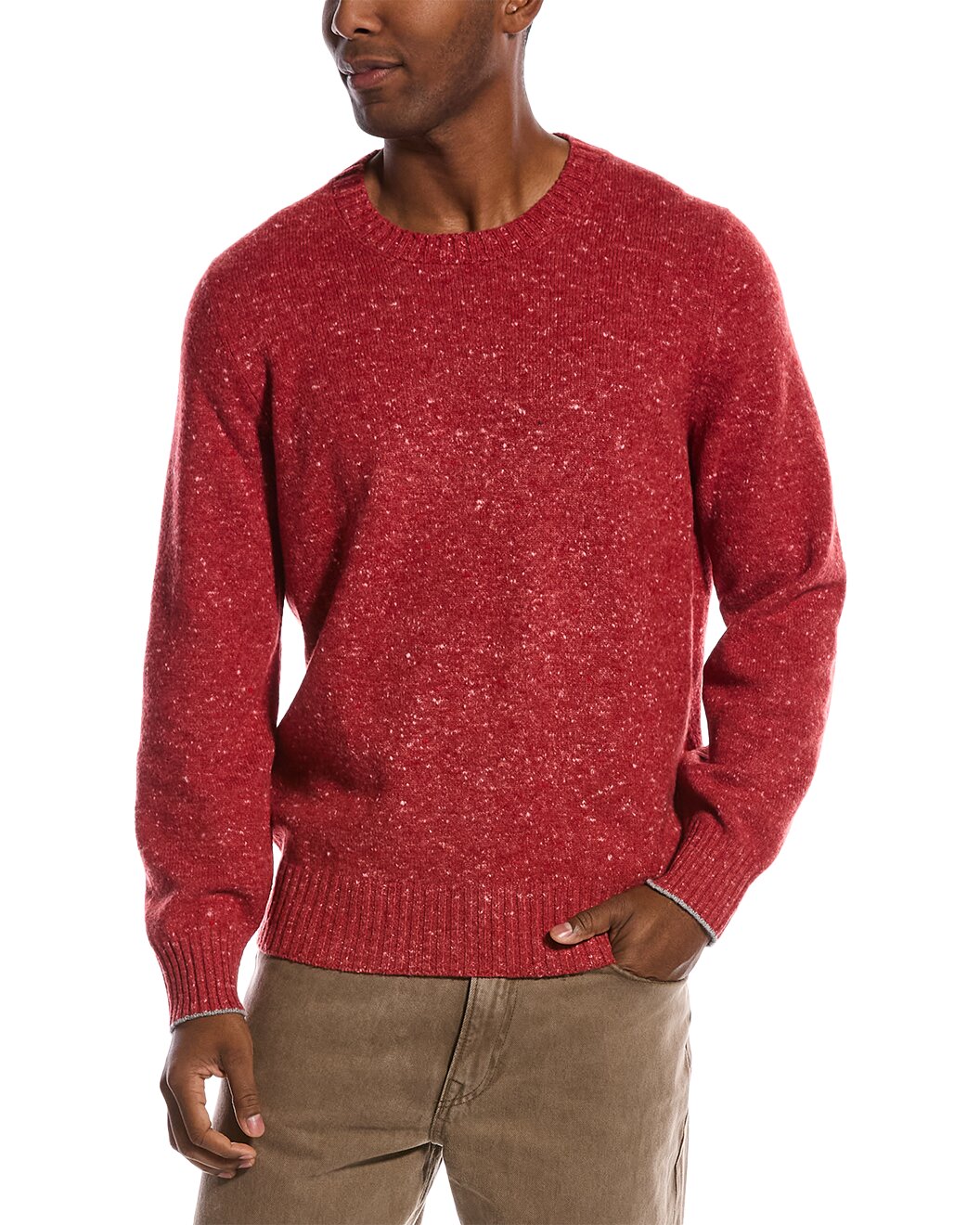 Red Wool Sweatshirt