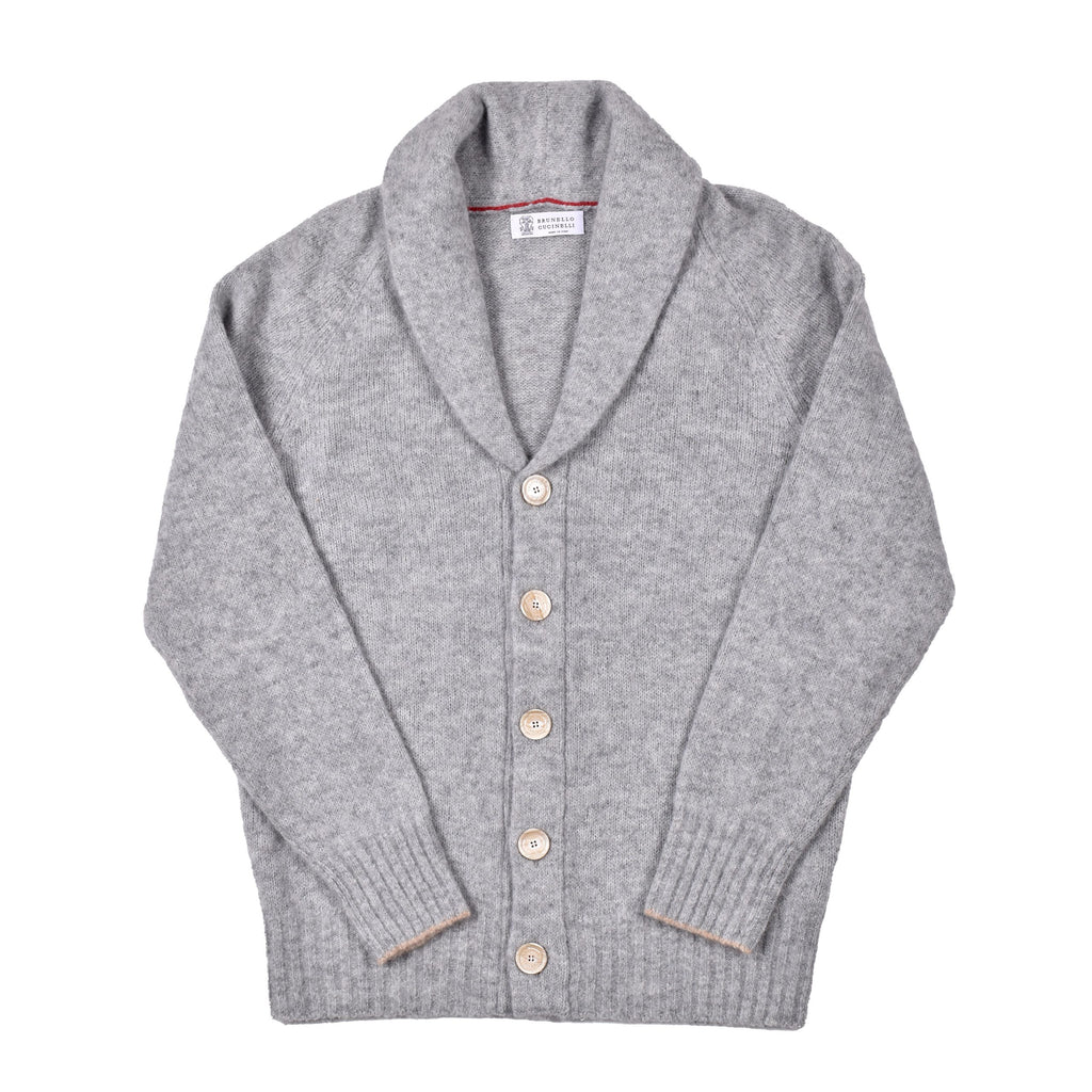 Bicolor Polyamide Cardigan