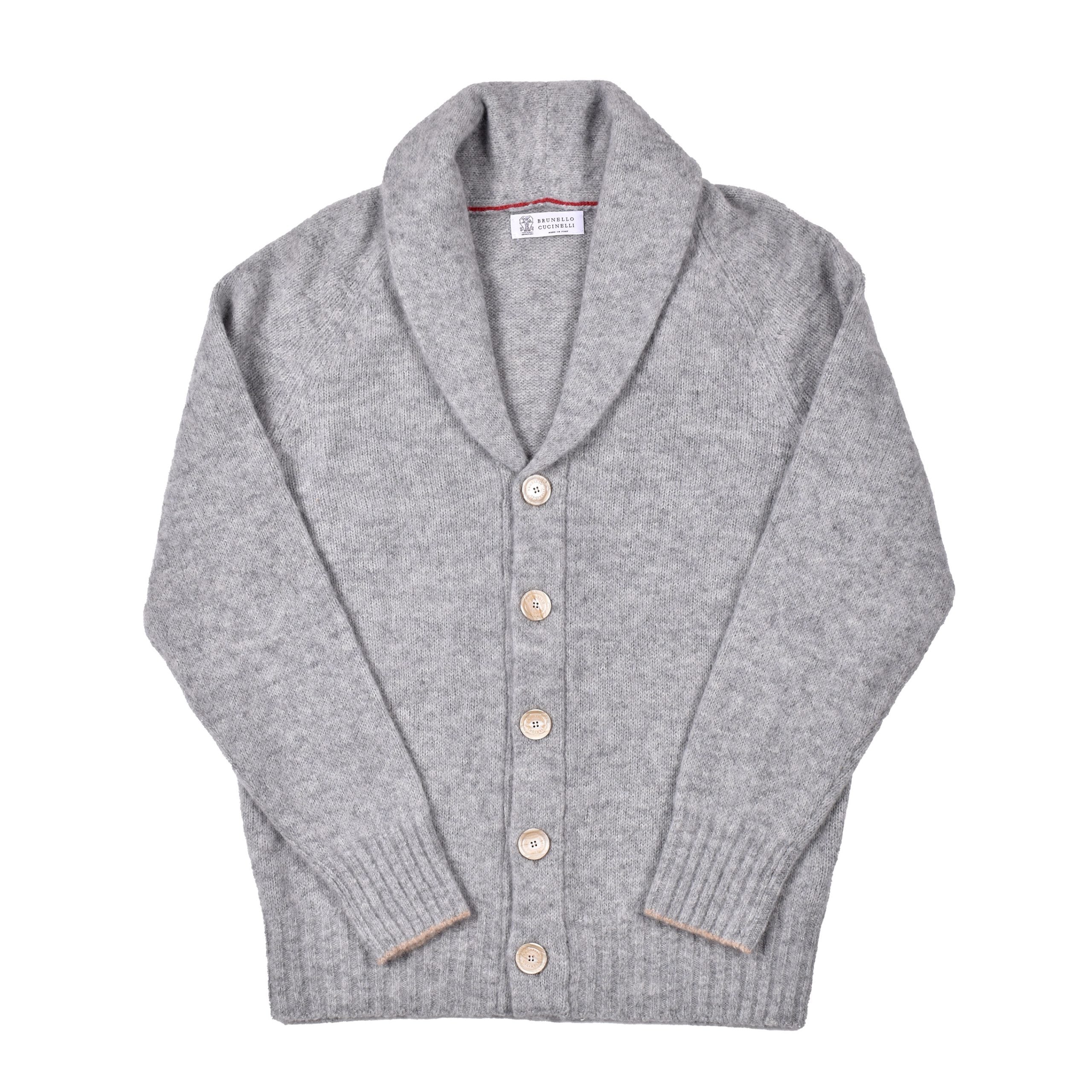 Bicolor Polyamide Cardigan