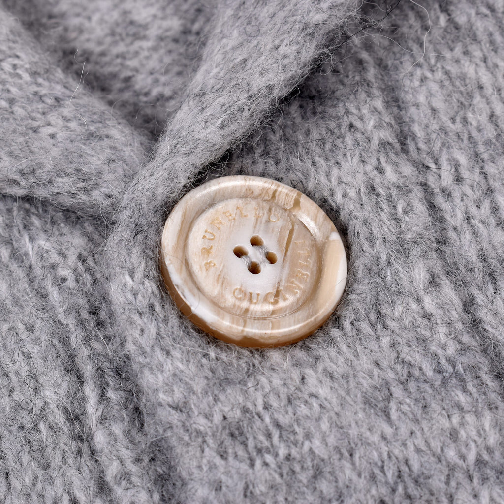Bicolor Polyamide Cardigan