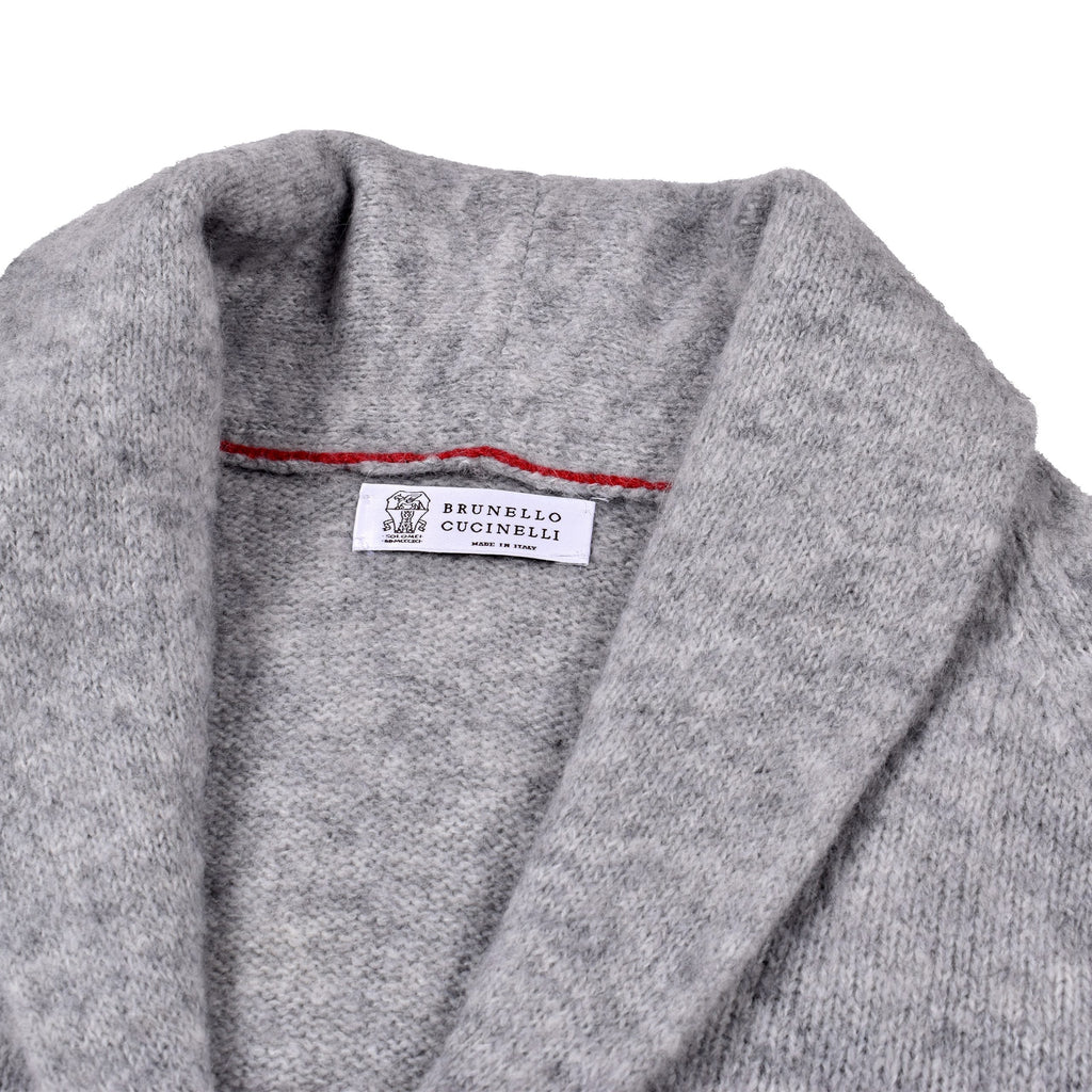 Bicolor Polyamide Cardigan