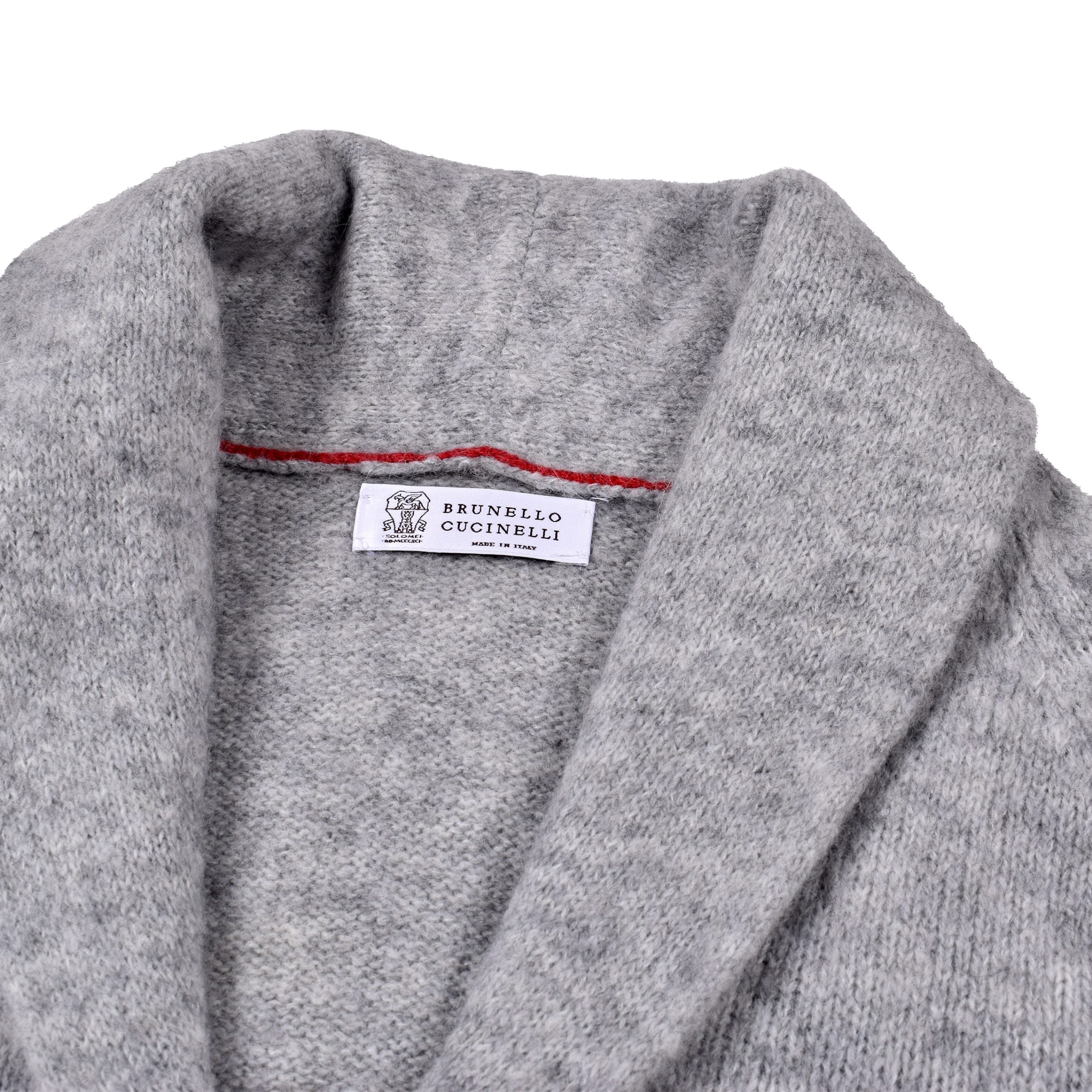 Bicolor Polyamide Cardigan