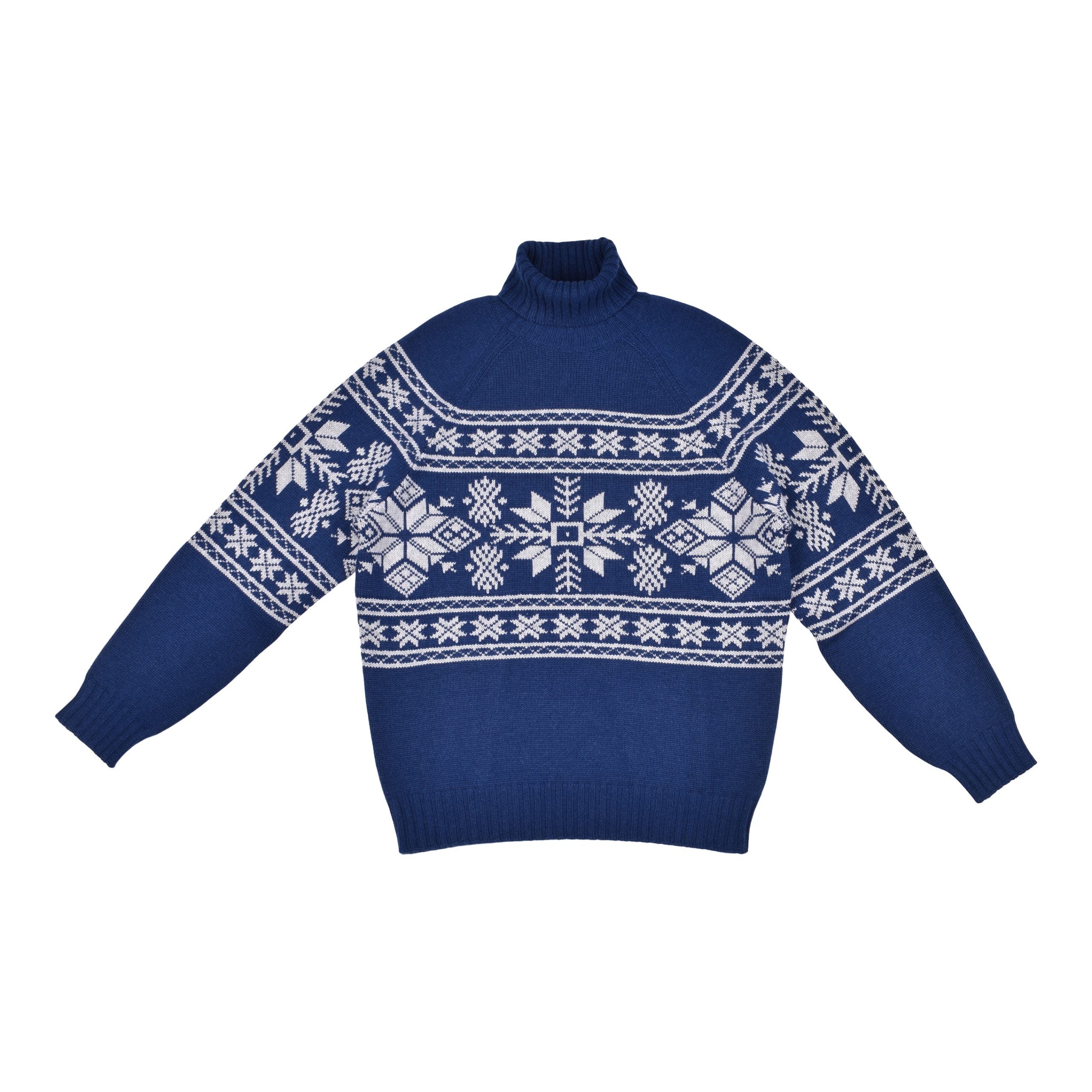 Bicolor Cashmere Sweater