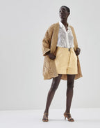 Beige Polyamide Cardigan