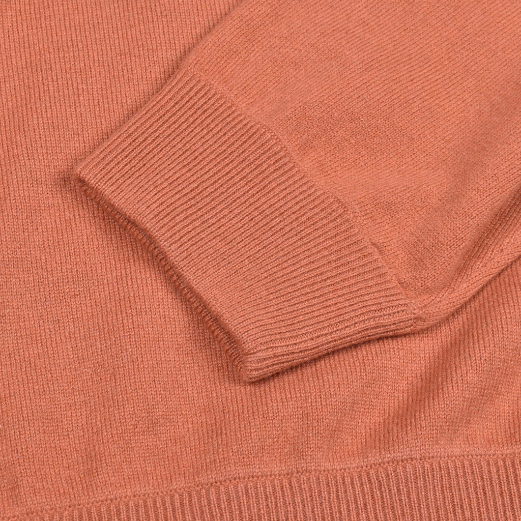 Orange Wool Sweatshirt