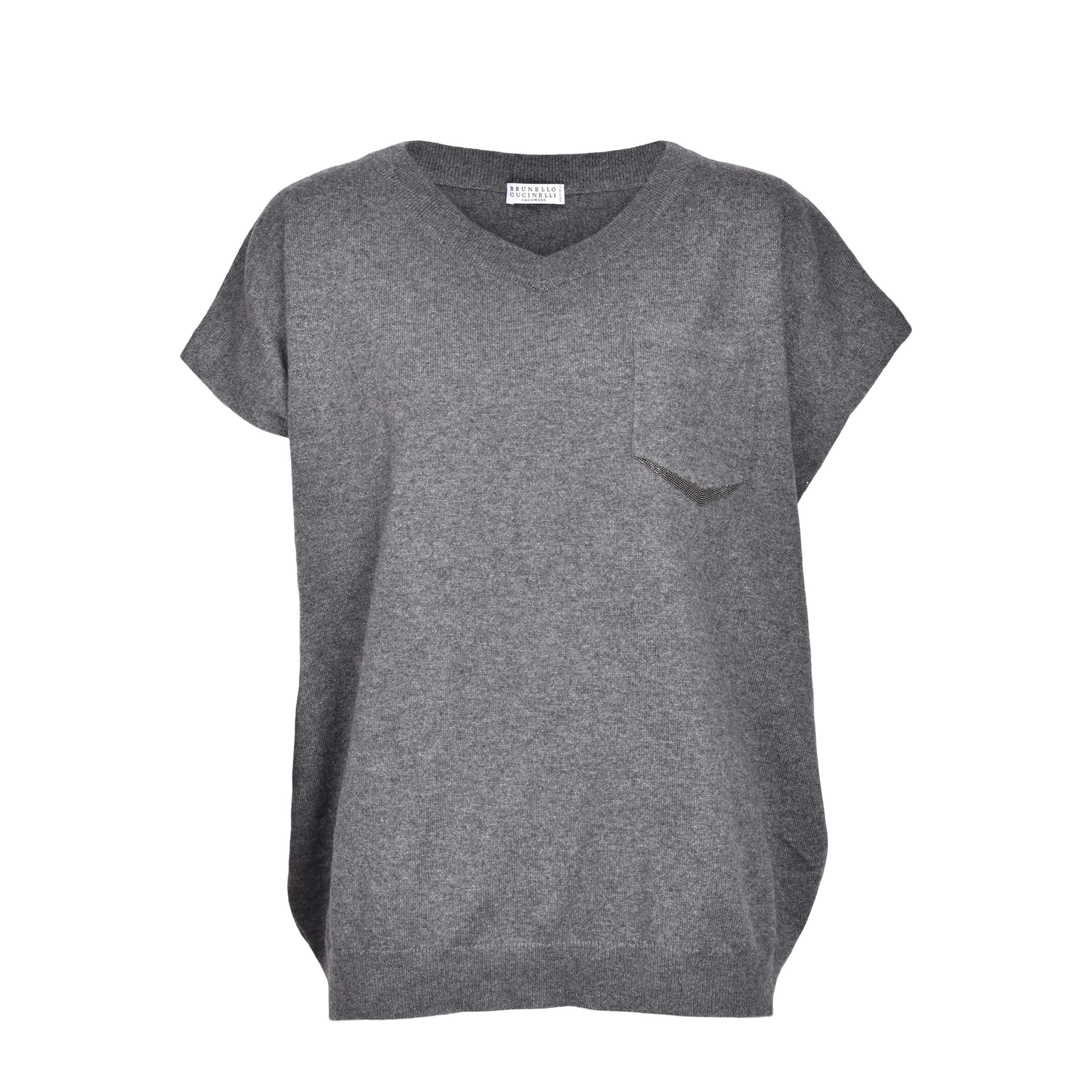 Gray Cashmere Sweater