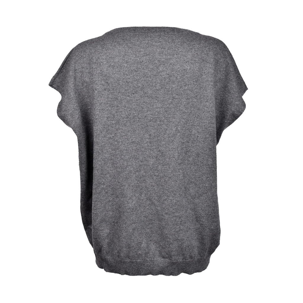 Gray Cashmere Sweater