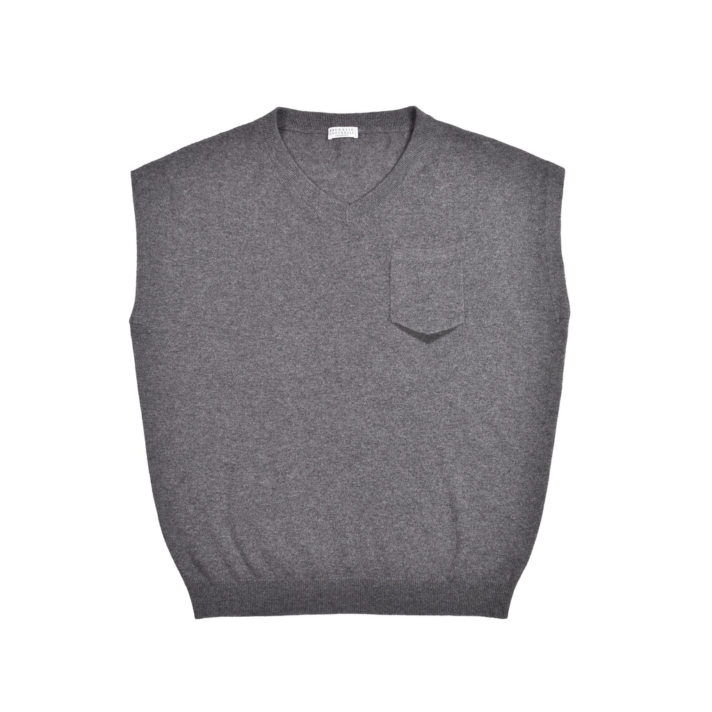 Gray Cashmere Sweater