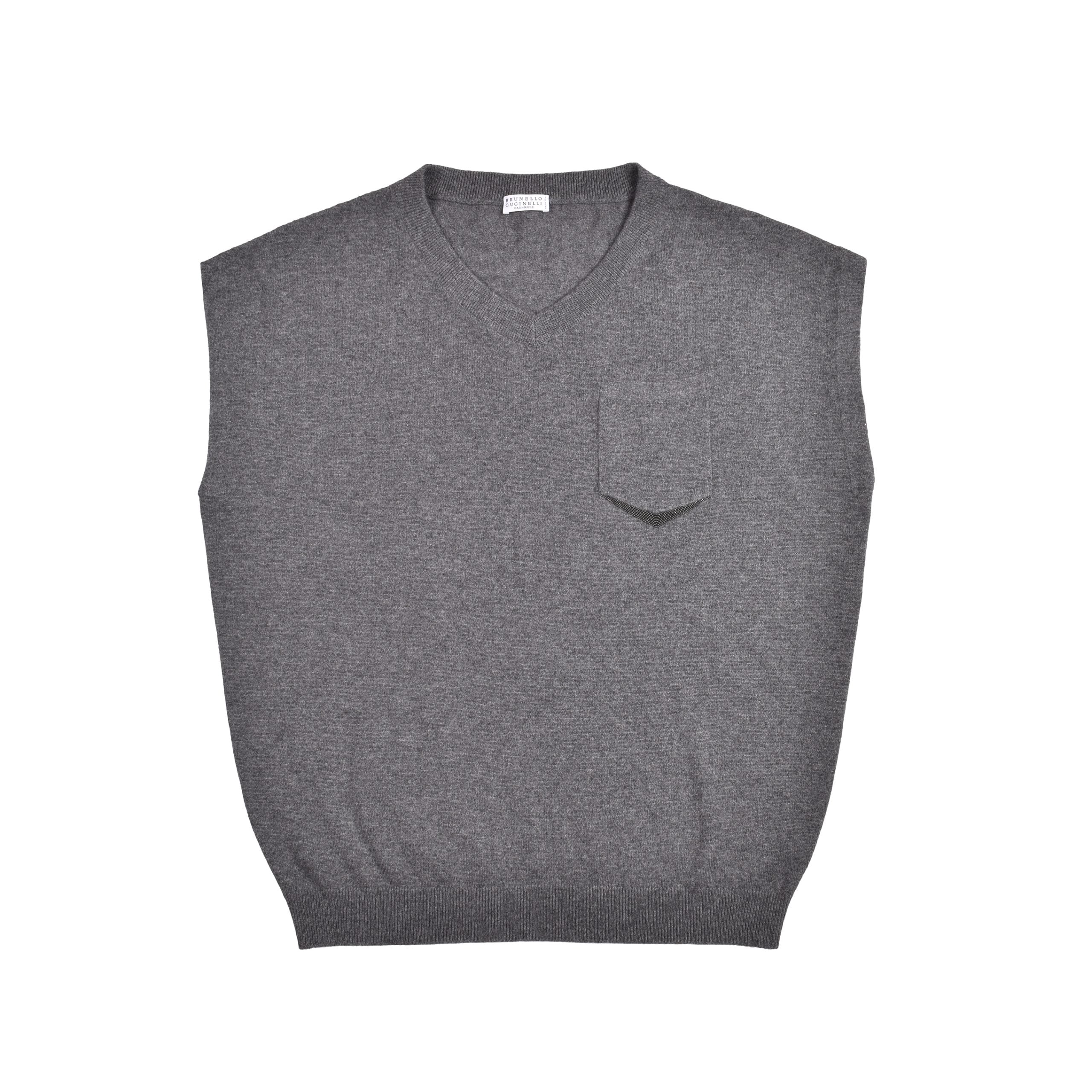Gray Cashmere Sweater