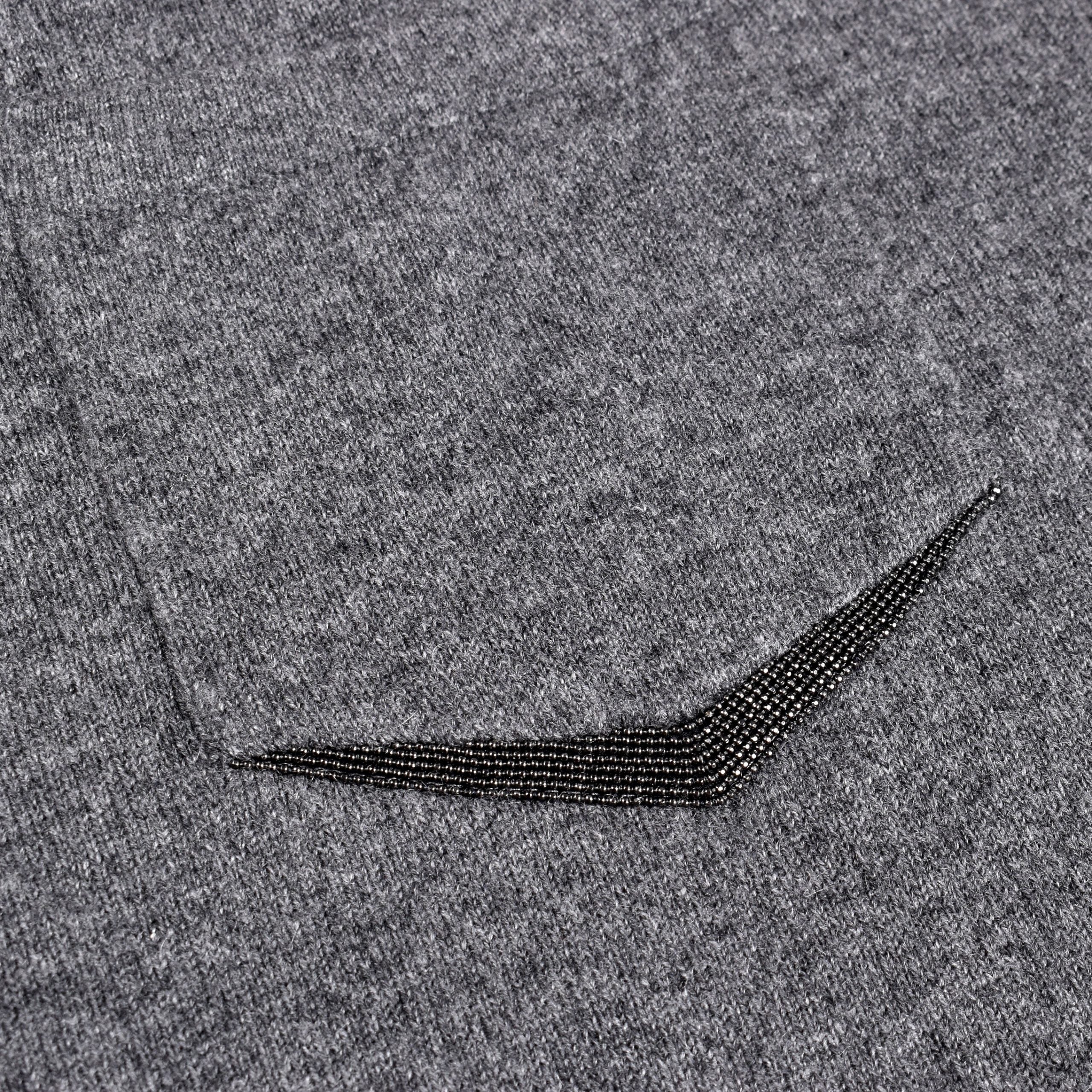 Gray Cashmere Sweater