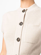 Beige Cashmere Sweater