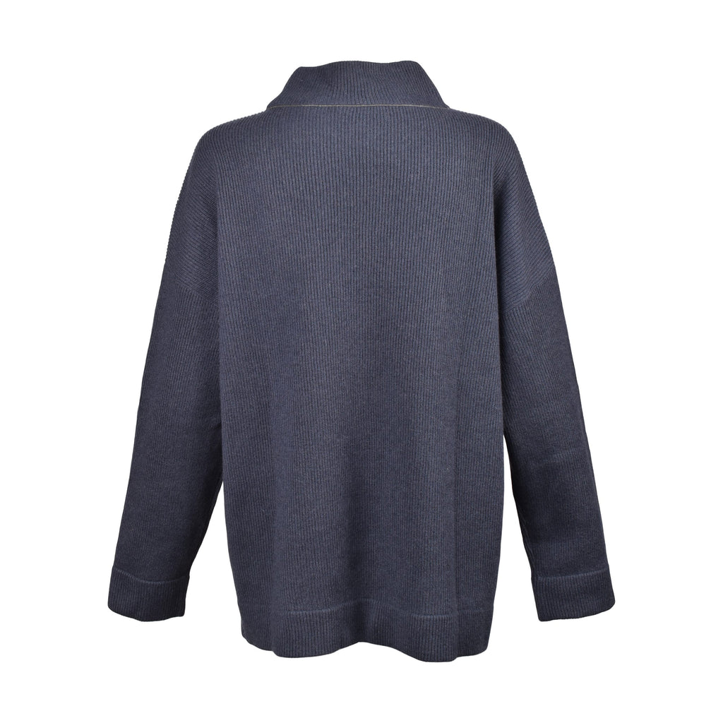 Blue Cashmere Sweater