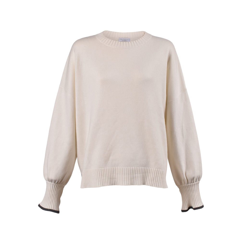 White Cashmere Sweater