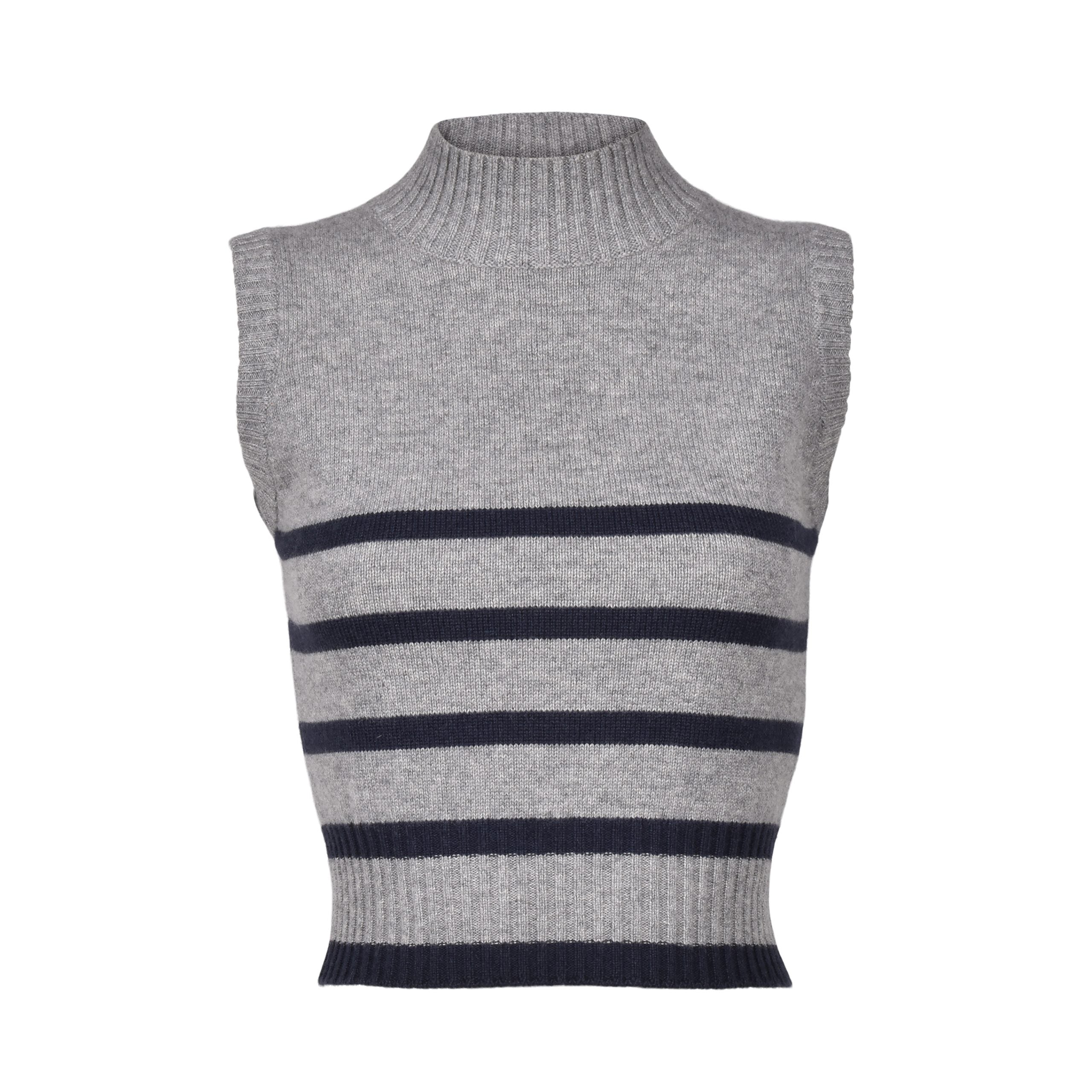 Gray Cashmere Sweater